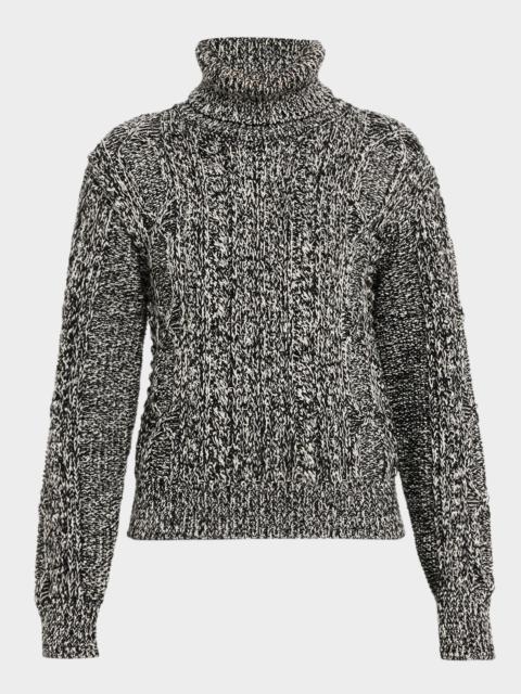 Moncler Grenoble Wool-Blend Turtleneck Sweater