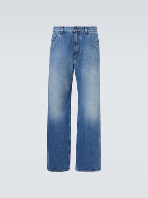 Dolce & Gabbana Mid-rise wide-leg jeans