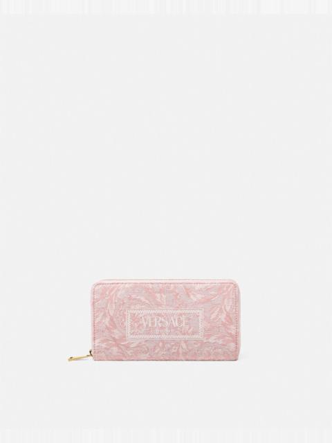 VERSACE Barocco Jacquard Long Wallet