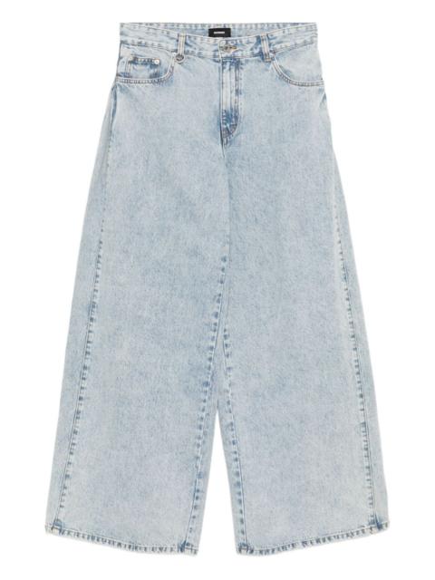 We11done side-tuck denim