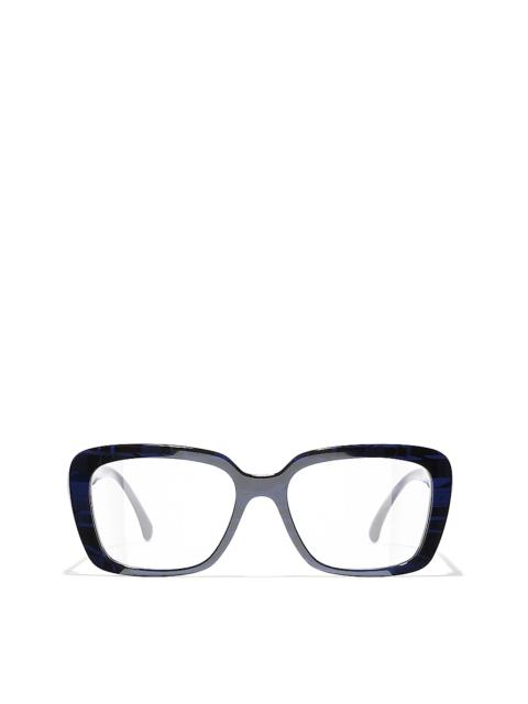 CHANEL CH3461 square-frame acetate eyeglasses