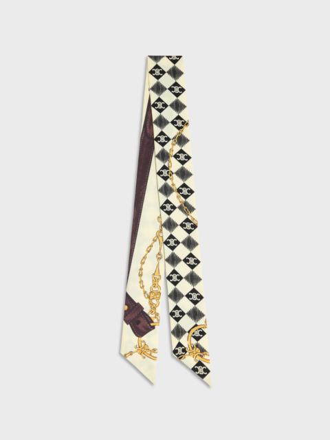 CELINE lavalliere IN silk twill