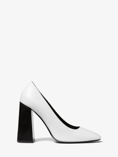 MICHAEL KORS COLLECTION Anna Leather Pumps
