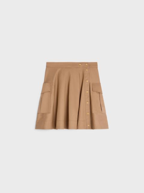 CELINE skirt IN cotton twill