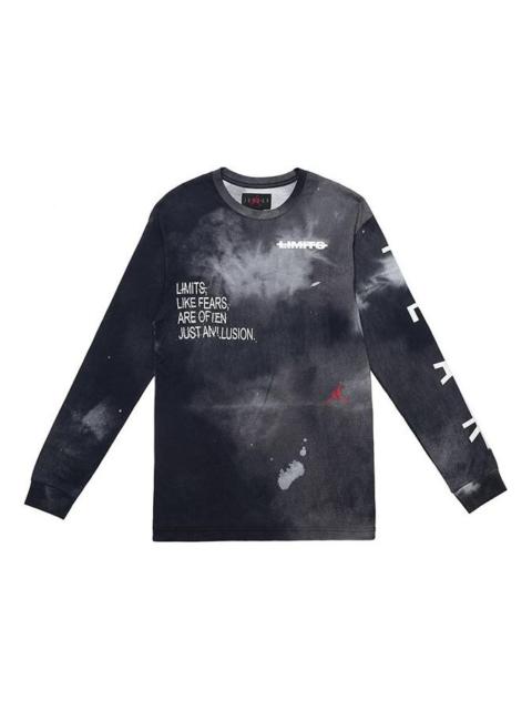 Jordan Air Jordan Long Sleeve Fearless Tee 'Black White' CT6196-101
