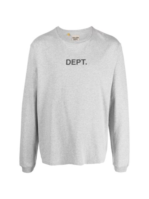 logo-print mÃ©lange sweatshirt