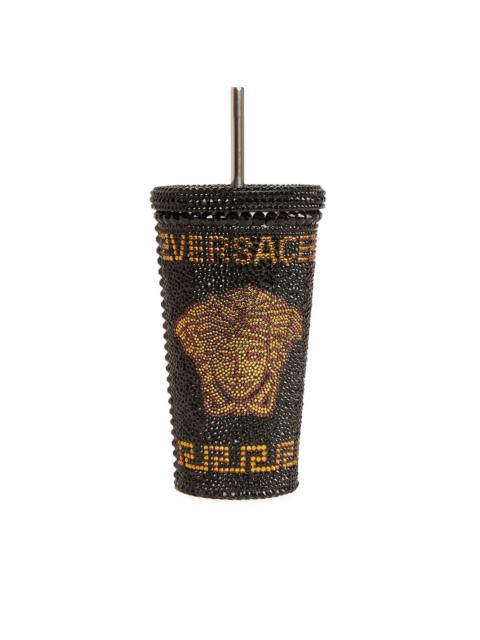 VERSACE Medusa crystal-embellished travel cup