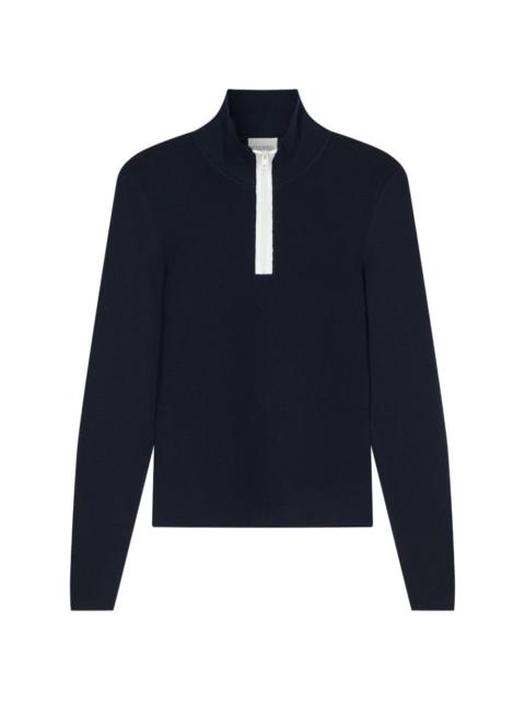 CLOSED halfzip longsleeve sweater