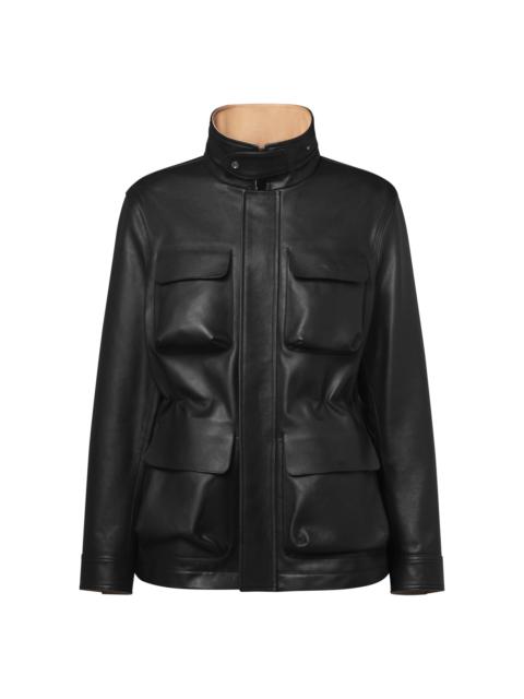 Louis Vuitton Leather Parka