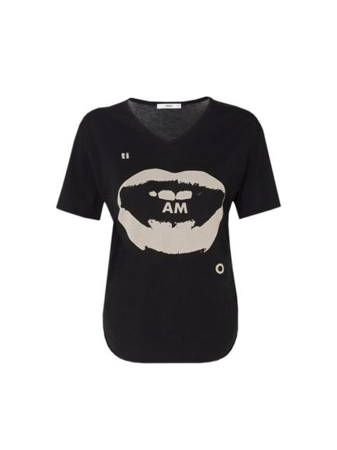FENDI Ti Amo print cotton t-shirt