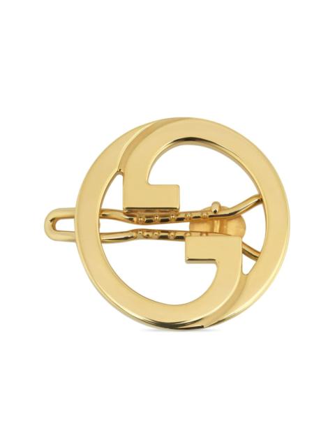 GUCCI Blondie Interlocking-G hair clip