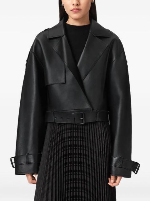 ALLSAINTS belted-fastening jacket