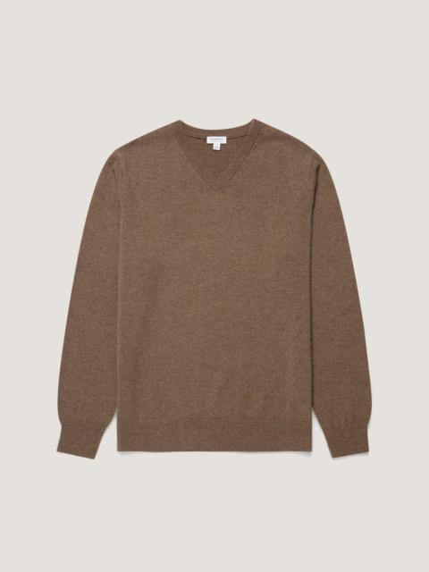 Sunspel Cashmere V‑neck Jumper