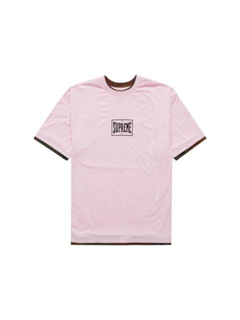 Supreme Layered S/S Top Pink