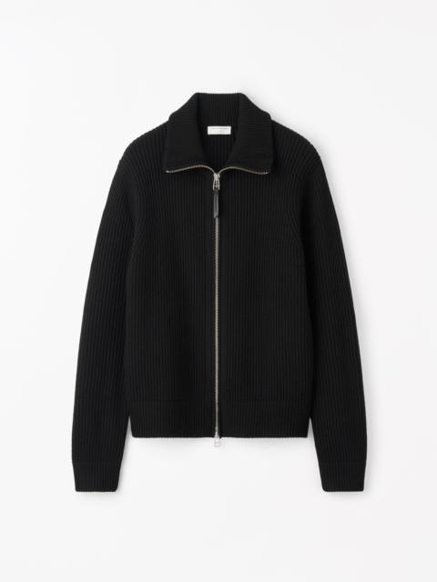 TIGER OF SWEDEN Niall Zip-Up Wool Cardigan