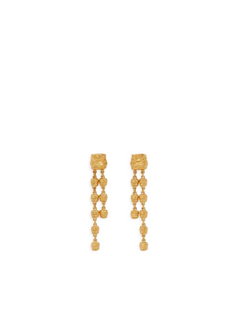TOM FORD BRASS MOON EARRINGS