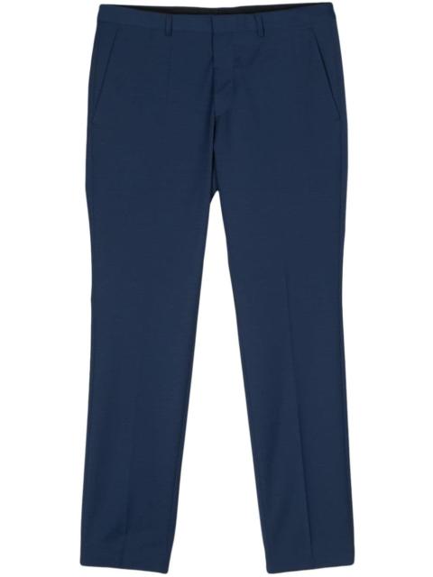 HUGO pressed-crease tapered trousers