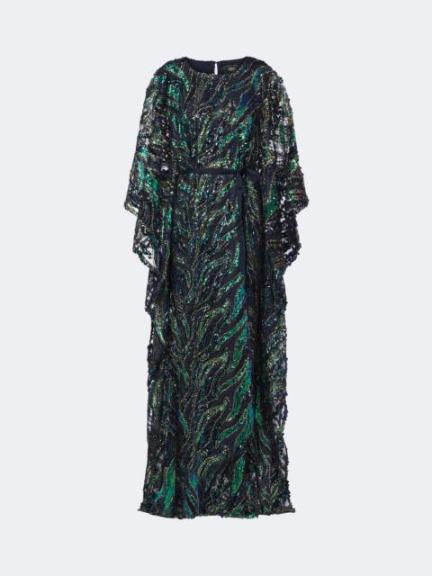 Taller Marmo Firefly sequined kaftan