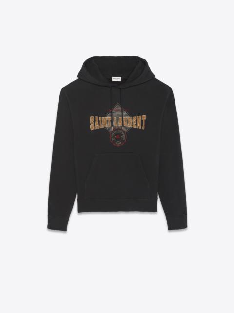 "university of saint laurent" hoodie