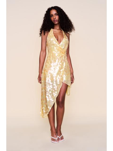 GUIZIO BESORA SEQUIN DRESS