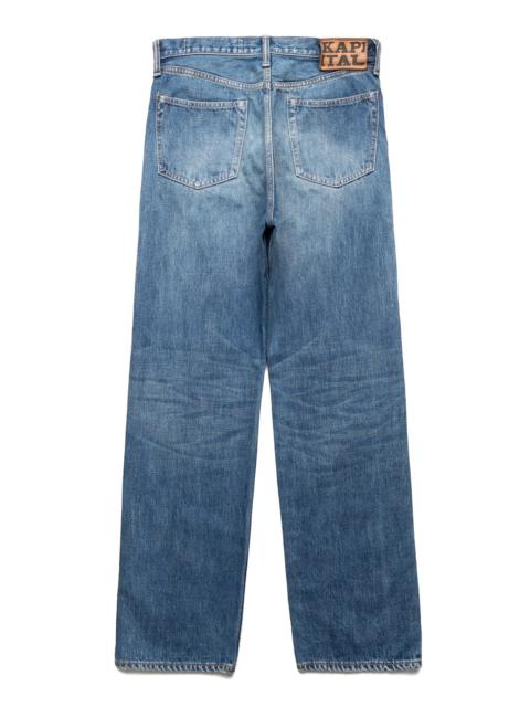 Kapital 13.5oz Zimbabwe Denim 5P MONKEY TH (ZIP Ver.)