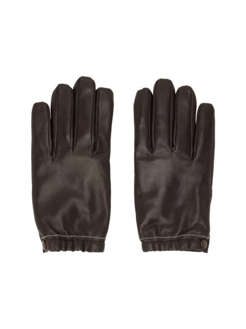 Our Legacy Brown Rider Gloves