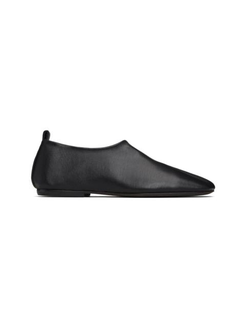 Dries Van Noten Black Square Toe Loafers