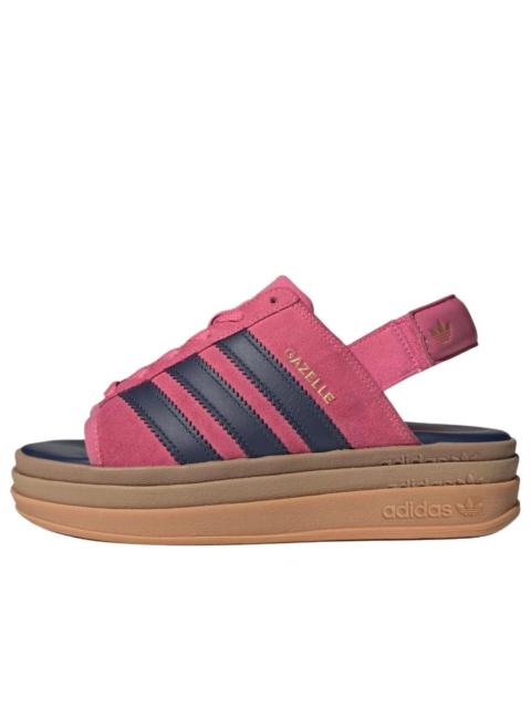 adidas (WMNS) adidas Gazelle Bold Sandal 'Pink Fusion Shadow Navy' KK4221