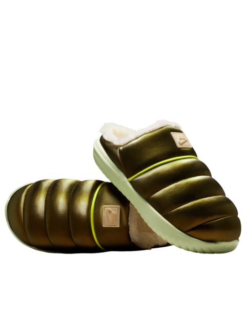 Nike (WMNS) Nike Burrow SE Slides 'Olive Aura Soft Pearl Volt' HV5745-300