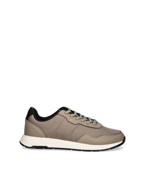 BOSS BOSS X ACBC TRAINERS WITH SPECKLED EFFECT | REVERSIBLE
