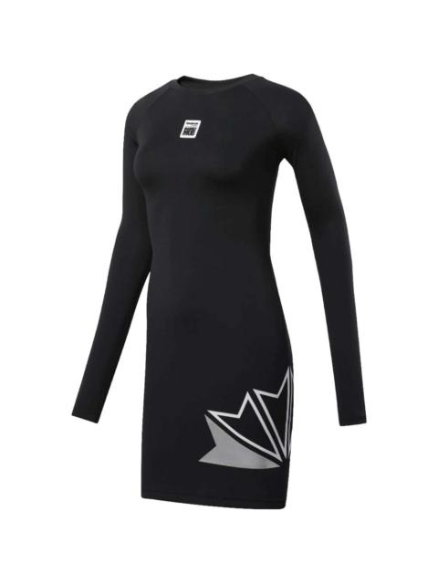 Reebok long-sleeve mini dress
