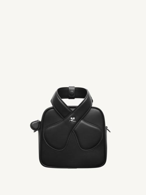 courrèges SMOOTH LEATHER LOOP BAG