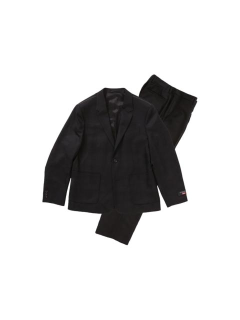 Supreme Supreme Tartan Wool Suit Black