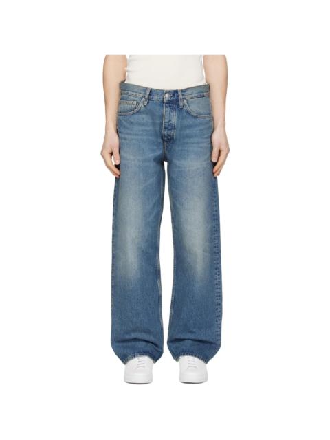SUNFLOWER Blue Loose Jeans