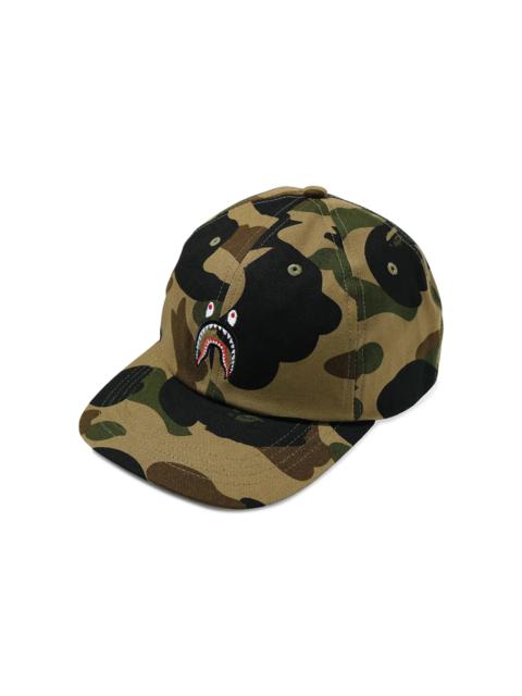 A BATHING APE® BAPE 1st Camo Shark Panel Cap 'Green'