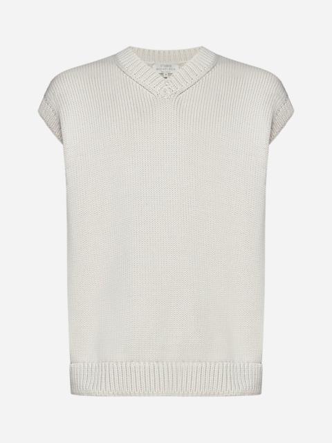 Studio Nicholson Spun cotton-blend vest