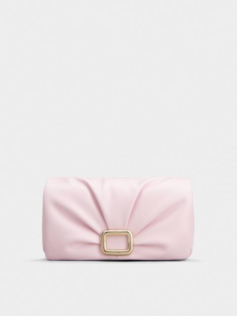 Roger Vivier Viv' Choc Phone Bag in Leather