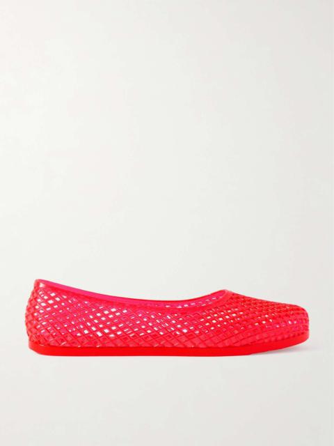 ANCIENT GREEK SANDALS Iro PVC ballet flats Red