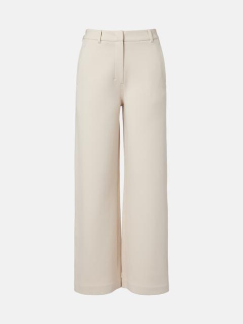 'S Max Mara Caucaso cotton-blend wide-leg pants