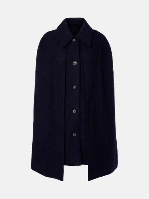 TOTEME Wool bouclé cape