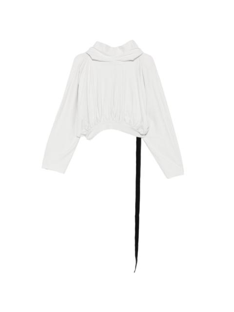 Rick Owens DRKSHDW cropped hoodie