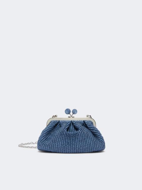 WEEKEND Max Mara PALMAS Small raffia-effect Pasticcino Bag - AVIO