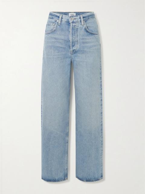 Citizens of Humanity Ayla Baggy high-rise wide-leg jeans Light denim