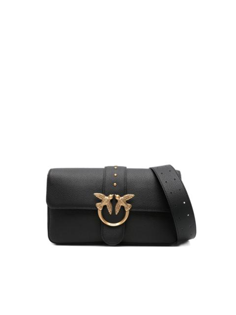 PINKO Love studded shoulder bag