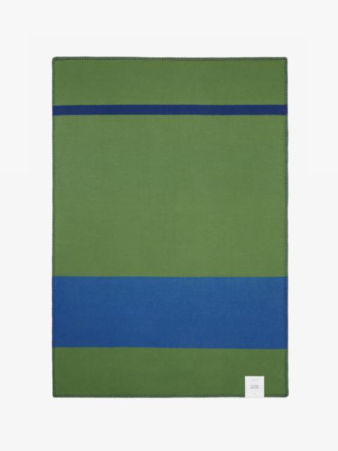 Victoria Beckham Posh Blanket in Green & Blue