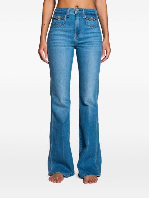 ASKK NY 70's flap-pocket flared jeans