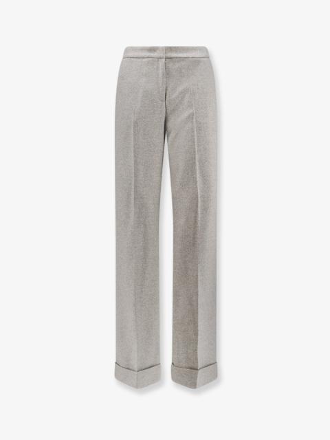LARDINI Virgin Wool And Viscose Trousers