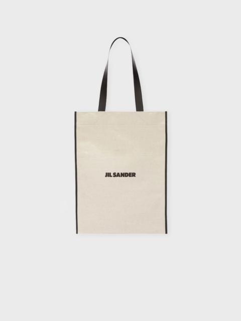 Jil Sander Totebag Logo Printed Border Book Natural ONESIZE