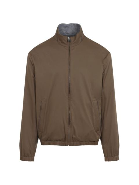 Canali zip-fastening jacket