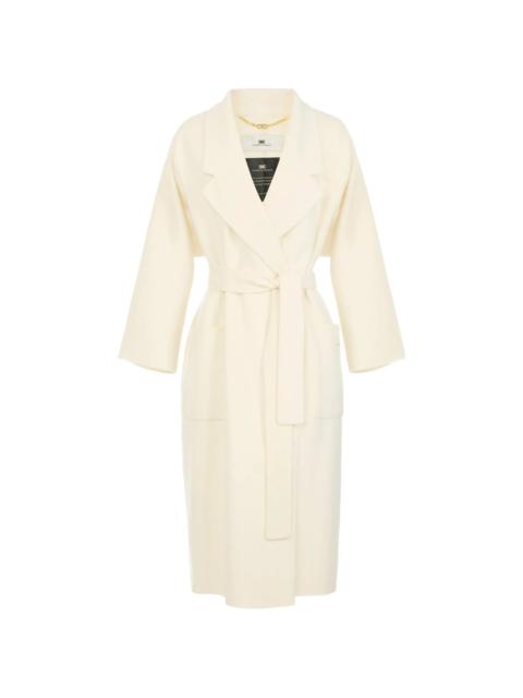 ELISABETTA FRANCHI Elisabetta Franchi Coat In Wool Double Cloth
